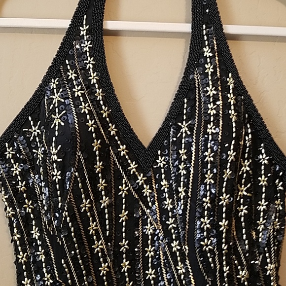 Ath Day Pinky Creation  sequenced long dress - Picture 2 of 7